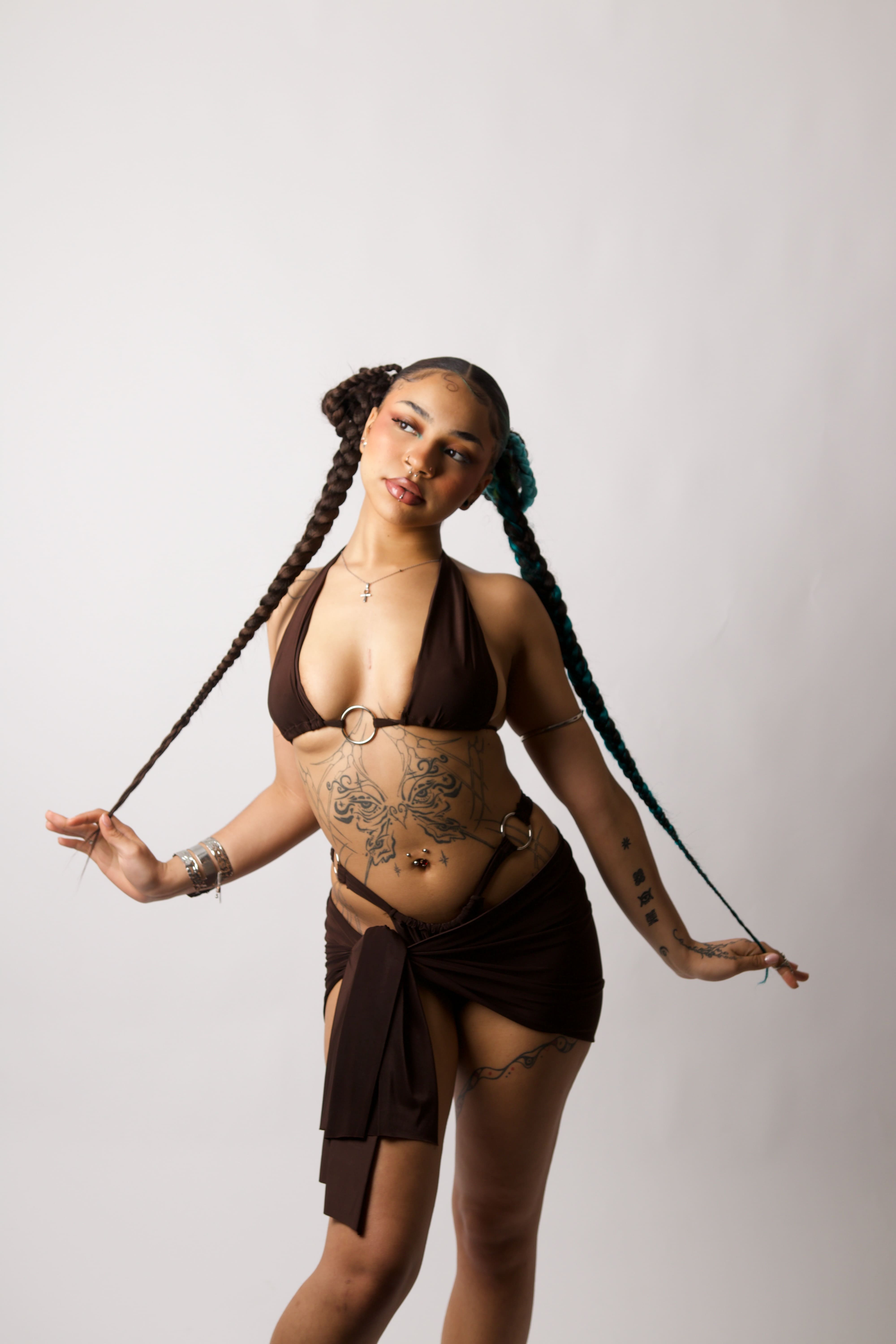 Naeva top blood orange